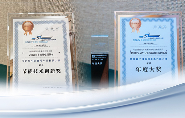 硬核實(shí)力再獲認(rèn)證！中國(guó)重汽斬獲商用車黑科技大賽最高殊榮